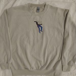 Cactus jack crewneck sweatshirt M Gildan tan McDonalds rap tee Travis Scott merc